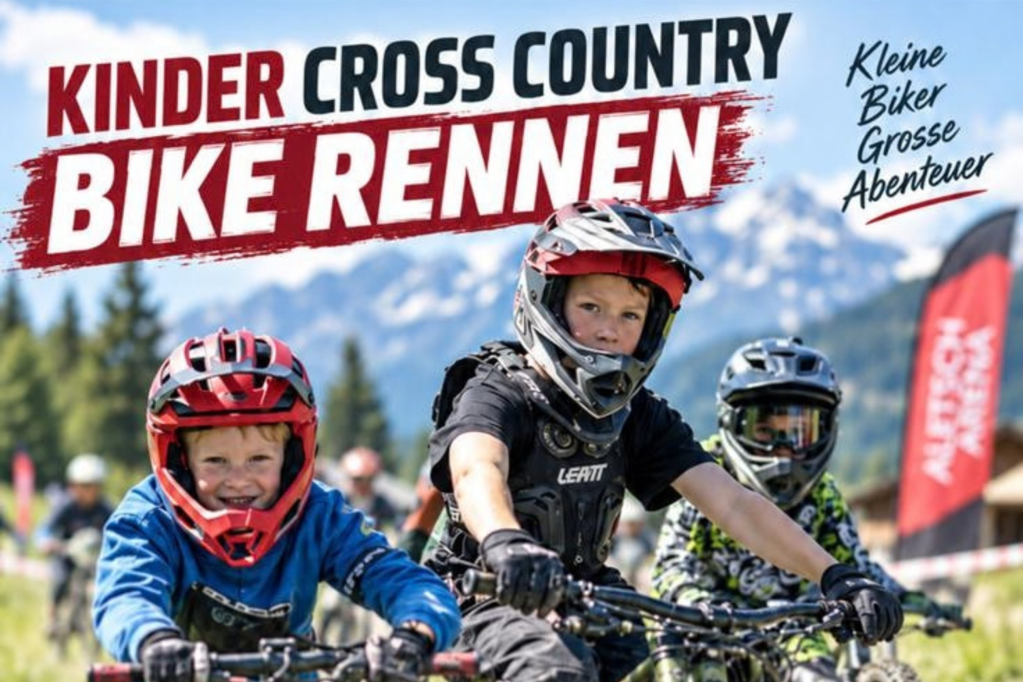 KINDER CROSS COUNTRY BIKE RENNEN - Mörel